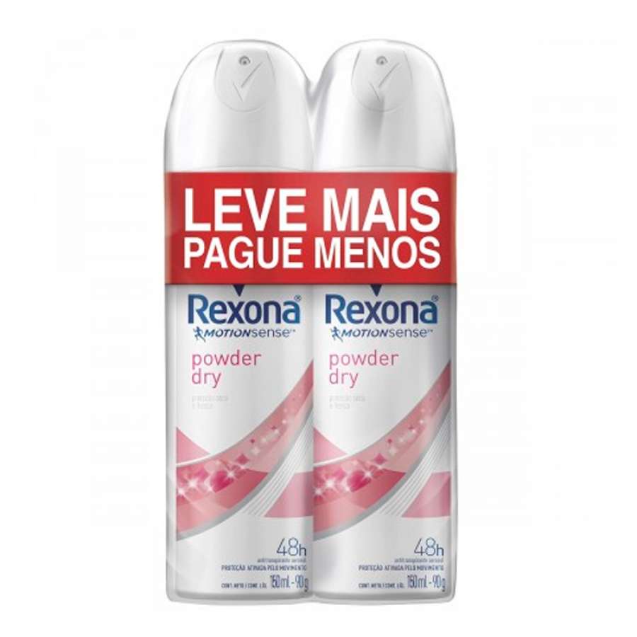 Desodorante Rexona Aerosol Powder Dry Leve Mais Pague Menos
