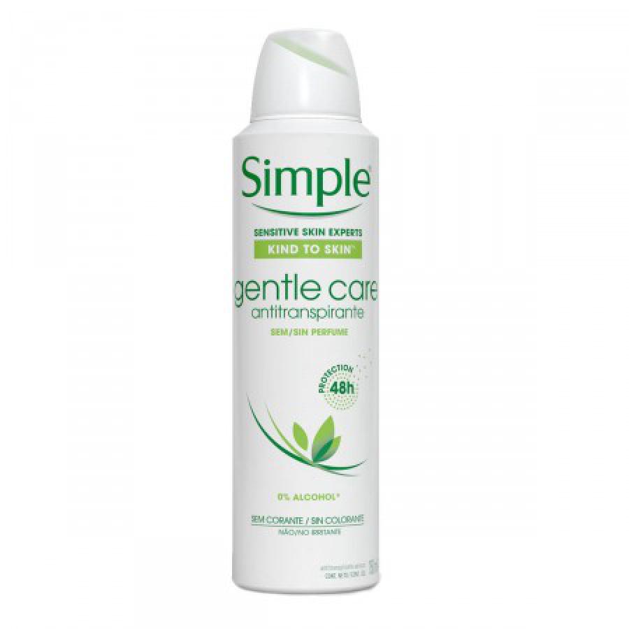 DESOD SIMPLE GENTLE FEM AER 90GR/150ML