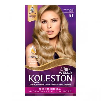TINTURA KOLESTON 81 LOURO CINZA CLARO
