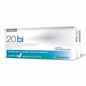 Regulador Intestinal 20 bi com 10 cápsulas