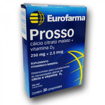 Prosso 250mg com 30 Comprimidos