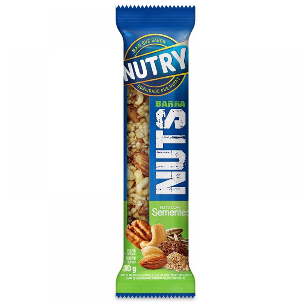 Barra Cereal Nutry Nuts Sementes