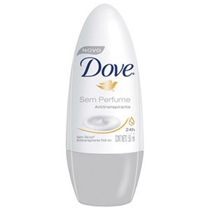 Desodorante Dove Sem Perfume roll-on com 50mL