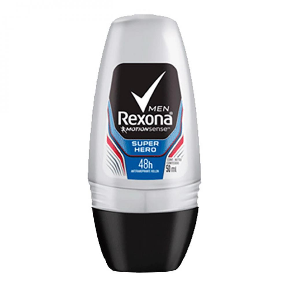 Desodorante Antitranspirante Rexona Masculino Roll On Superhero 50ml