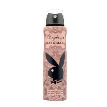 PlayBoy - Desodorante Aerosol Feminino Play It Sexy Anti Manchas Brancas - 150ml