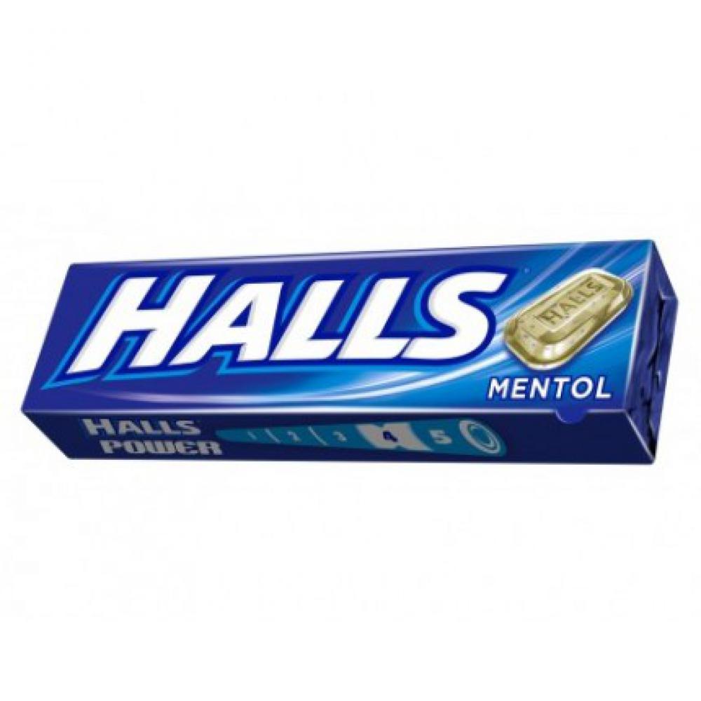 Halls drops menthol 34gr