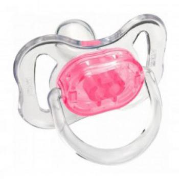 Chupeta Ortodôntica Cristal N1 Vermelho Kuka