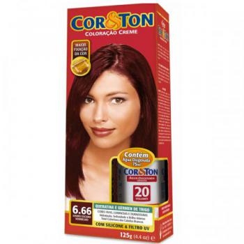 Tintura  Cor e Ton Louro Escuro Vermelho 135g