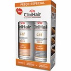 Shampoo e Condicionador CliniHair Liso Expert com 250ml