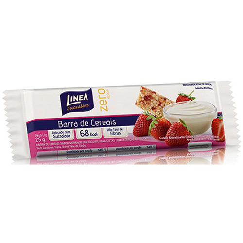 Barra Cereal Linea Diet Maçã 25g