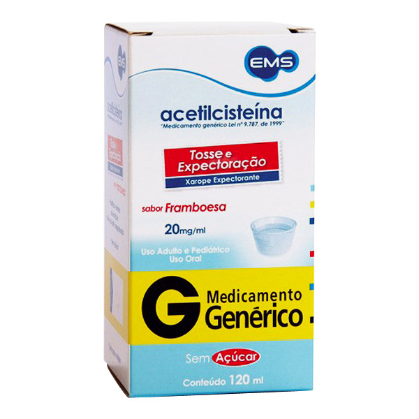 Acetilcisteina Xarope 20mg 120Ml