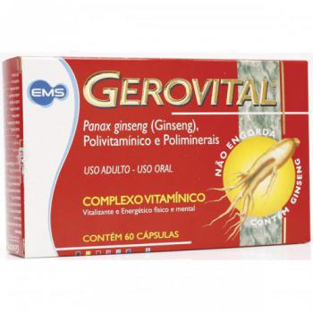 Gerovital com 60 capsulas