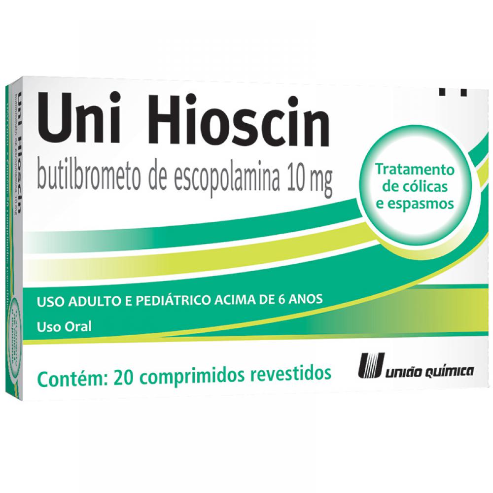 Uni Hioscin com 20 comprimidos