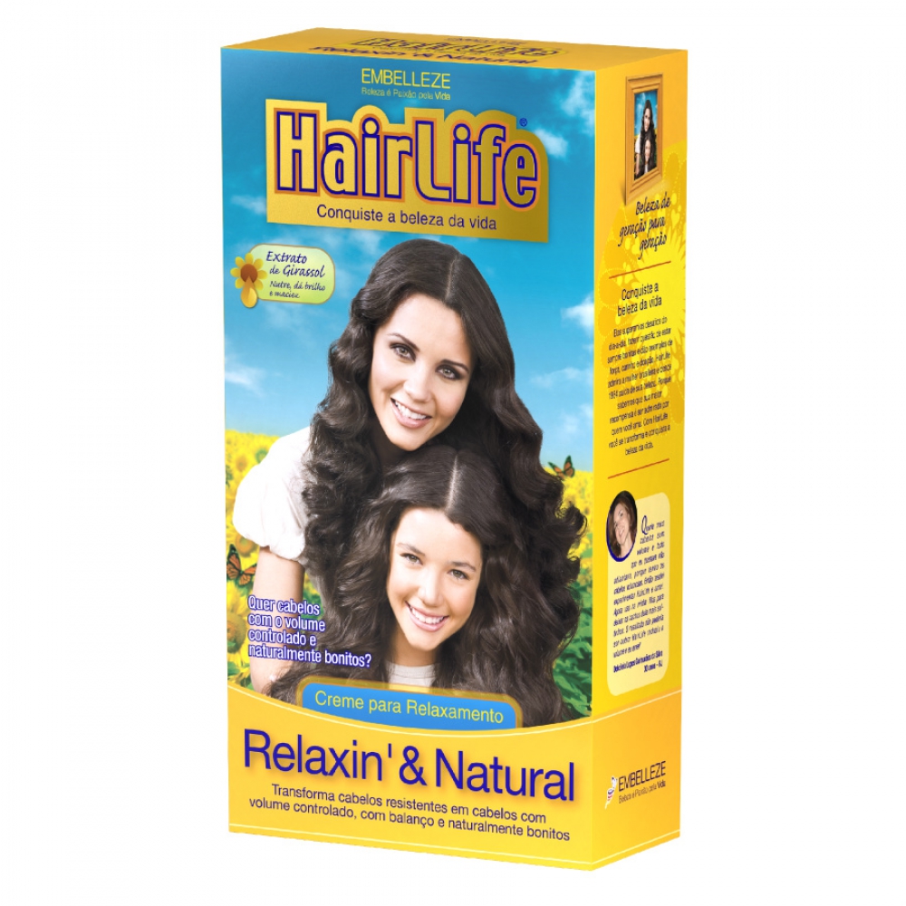 Alisante Hair Life Relaxin e Natural 180g