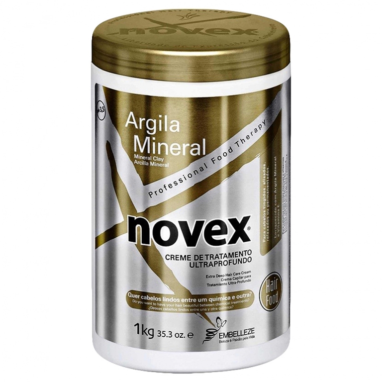 Creme de Tratamento Novex Argila Mineral 1kg