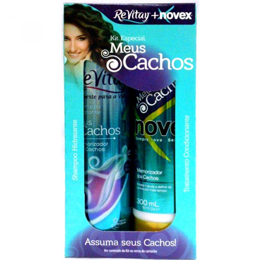 Kit Shampoo e Condicionador Novex Cahos 300ml