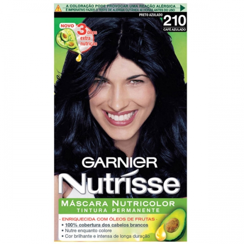 Tintura Nutrisse Preto Azulado 210