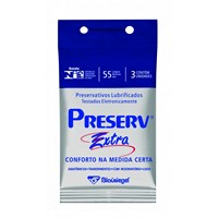 Preservativo Preserv Extra 3 Unidades