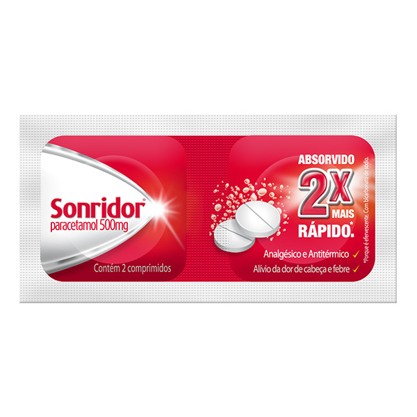 SONRIDOR COM 2 COMPRIMIDOS