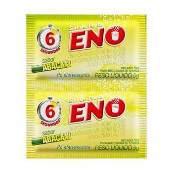 Sal de Frutas Eno Sabor Abacaxi 2 envelopes com 5g