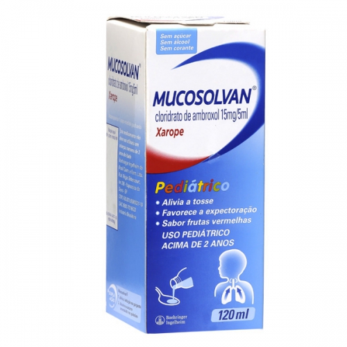 Mucosolvan 15mg Xarope Pediatrico 120ml
