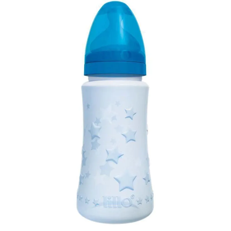 Mamadeira Lillo Divertida Ortodontica Azul 300ml