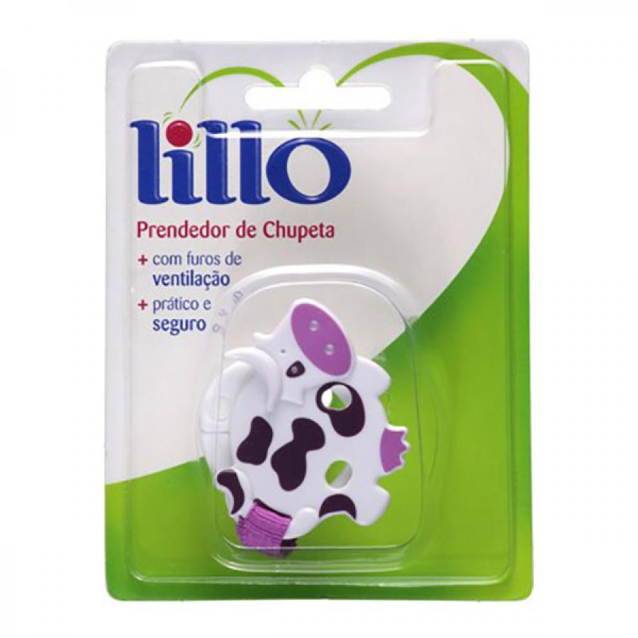 Prendedor de Chupeta Lillo Bichos Rosa