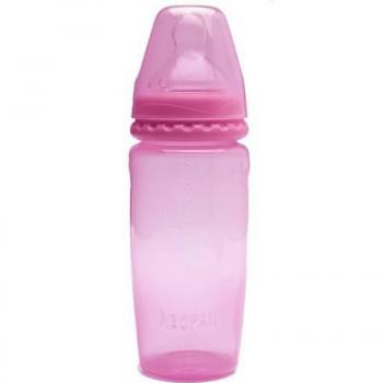 Mamadeira Neopan Colorpan Bico Ortodôntico Rosa 300ml