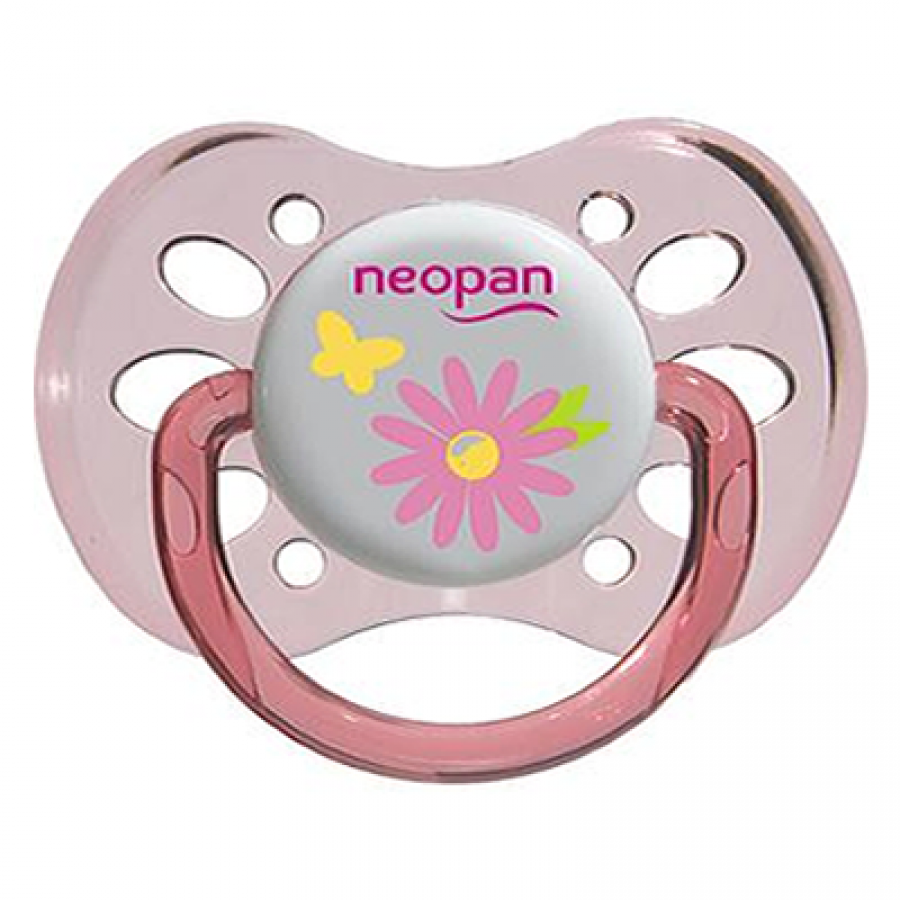 CHUPETA NEOPAN N.2 ORTO SILICONE ROSA REF.4242