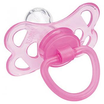 CHUPETA NEOPAN N.2 NEON CONVENCIONAL SILICONE ROSA REF.4682