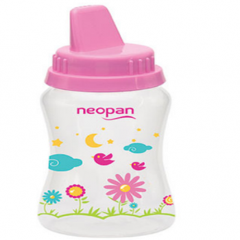 COPO NEOPAN EDUCATIVO DECORADO ROSA 160ML REF.7522