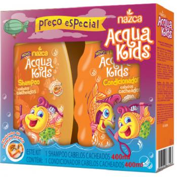 Kit Acqua kids Shampoo+Condicionador Cacheados 400ml