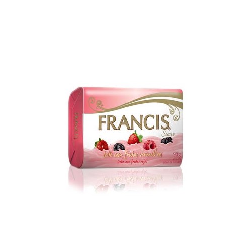 Sabonete Francis Suave Frutas Vermelhas 90g