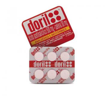 Doril 500mg + 30mg 6 comprimidos