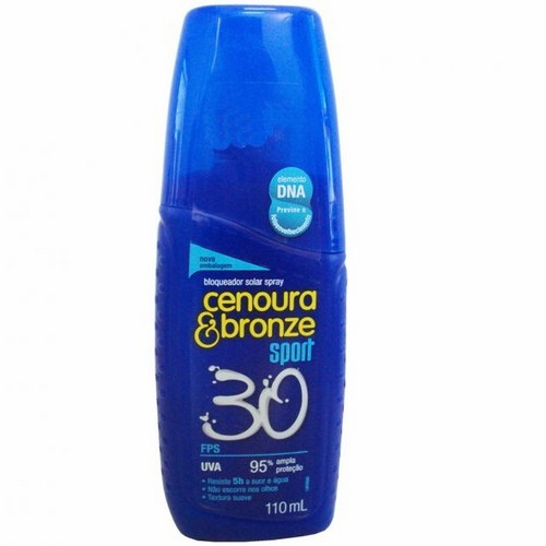 Protetor solar Cenoura & Bronze FPS 30 110ml