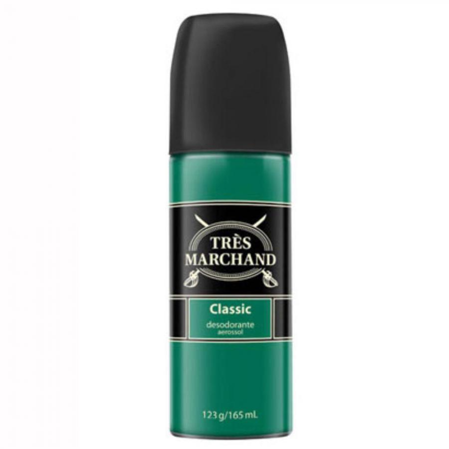 DESODORANTE AEROSOL TRES MARCHAND CLASSIC 165ML