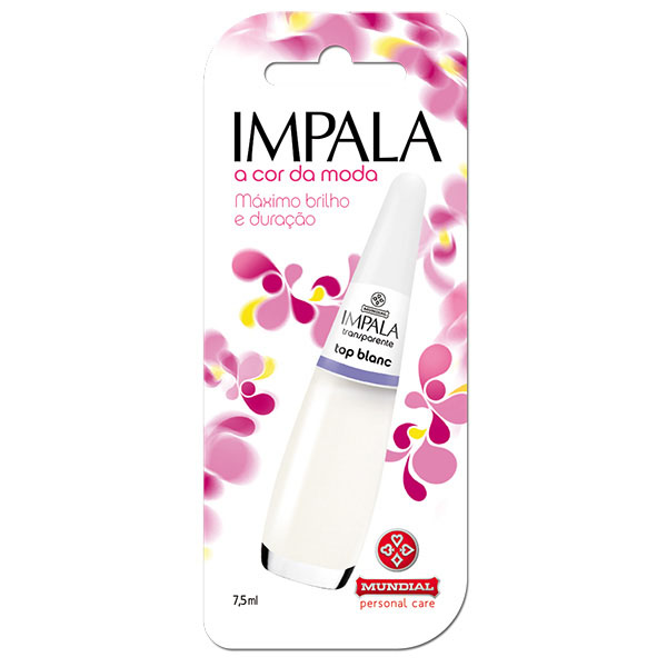 ESMALTE IMPALA TRANSPARENTE TOP BLANC