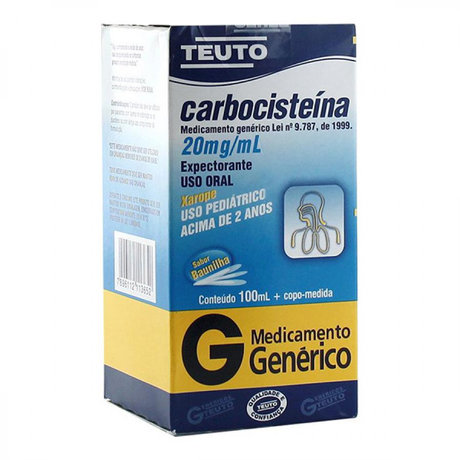 Carbocisteina 20mg Xarope Infantil 100ml