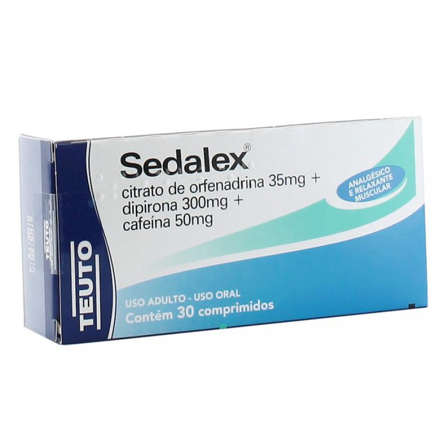 Sedalex com 30 Comprimidos