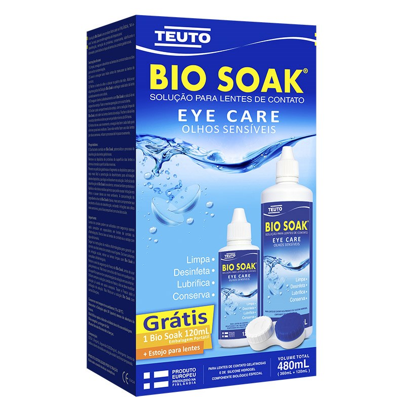 Bio Soak Solução Lente 60ml