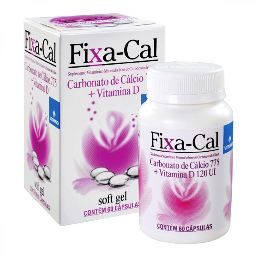 FIXA-CAL VITAMED 775MG COM 60 CÁPSULAS