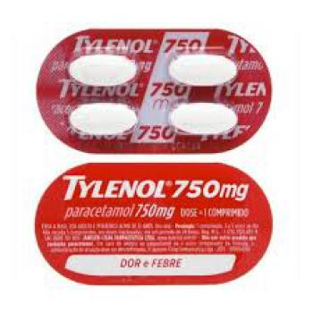 Tylenol 750mg com 50x4 comprimidos