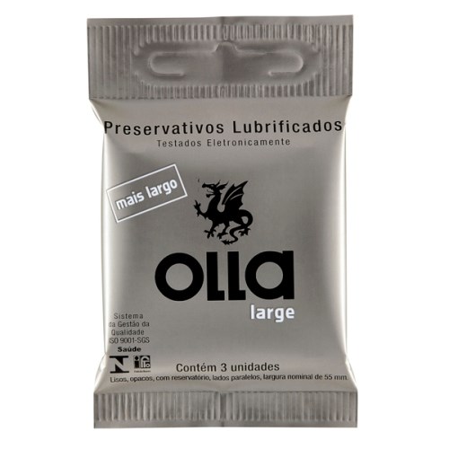 Preservativo Olla large 3 unidades