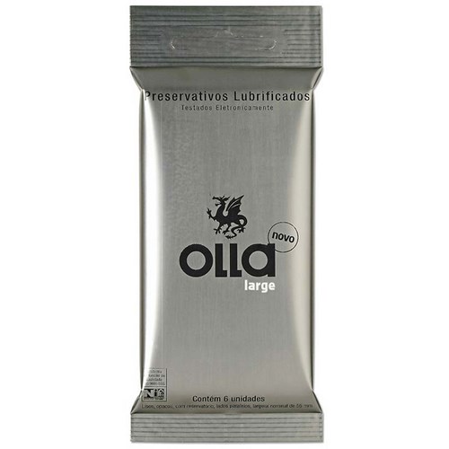 Preservativo Olla Large Com 6 Unidades