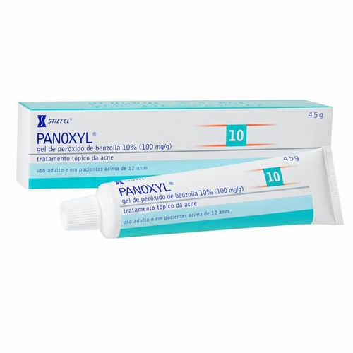 Panoxyl 10 gel com 45gr