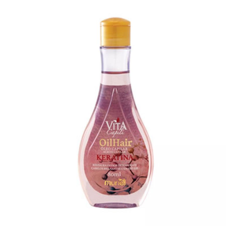 Oleo vitaminico capilar queratina 80ml