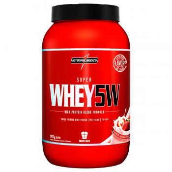 SUPER WHEY 5W 907 G MORANGO