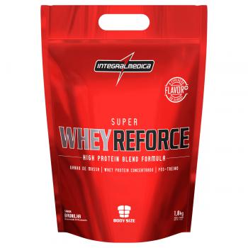 SUPER WHEY REFORCE 1,8 KG BAUNILHA REFIL