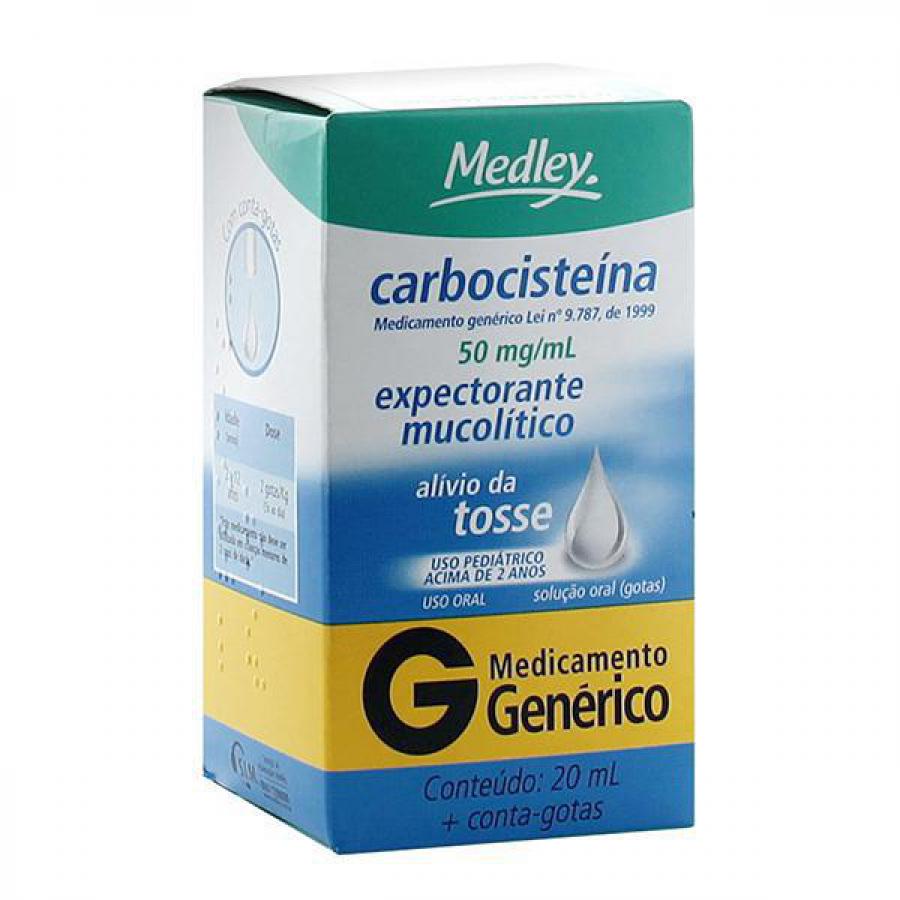 Carbocisteína Gotas com 20ml