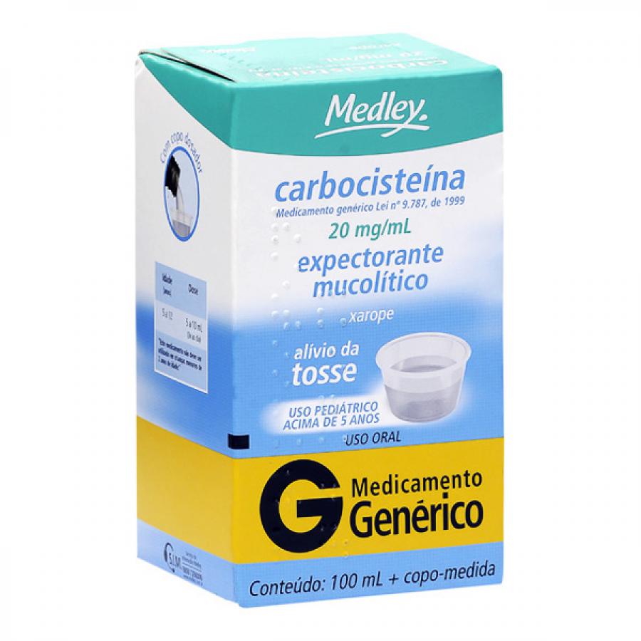 Carbocisteina 20mg Xarope Infantil 100ml